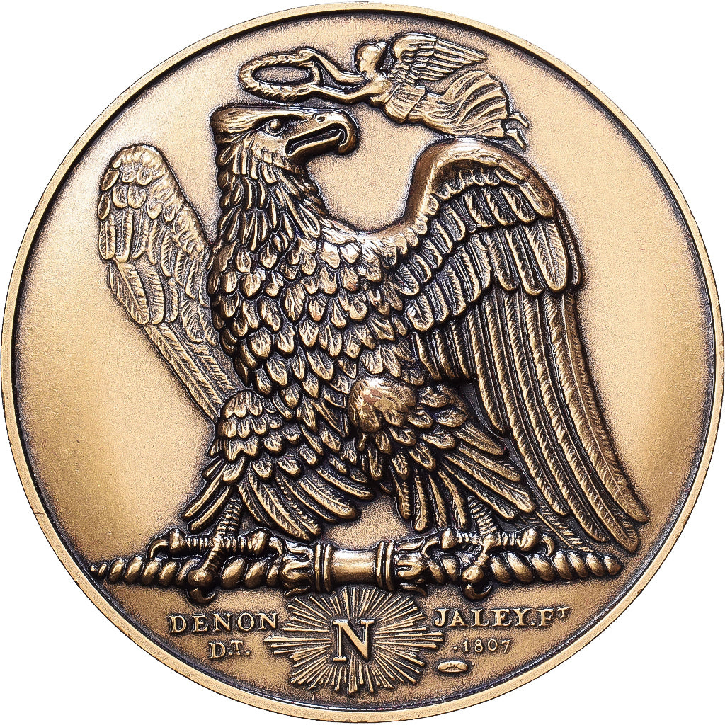 França, medalha, Napoléon Ier, Bataille de la Moskowa, Bronze, Denon, MS(63)