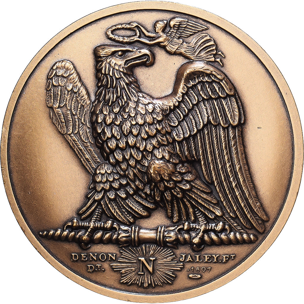 France, Medal, Napoléon Ier, Prise de Wilna, Bronze, Denon, MS(63)