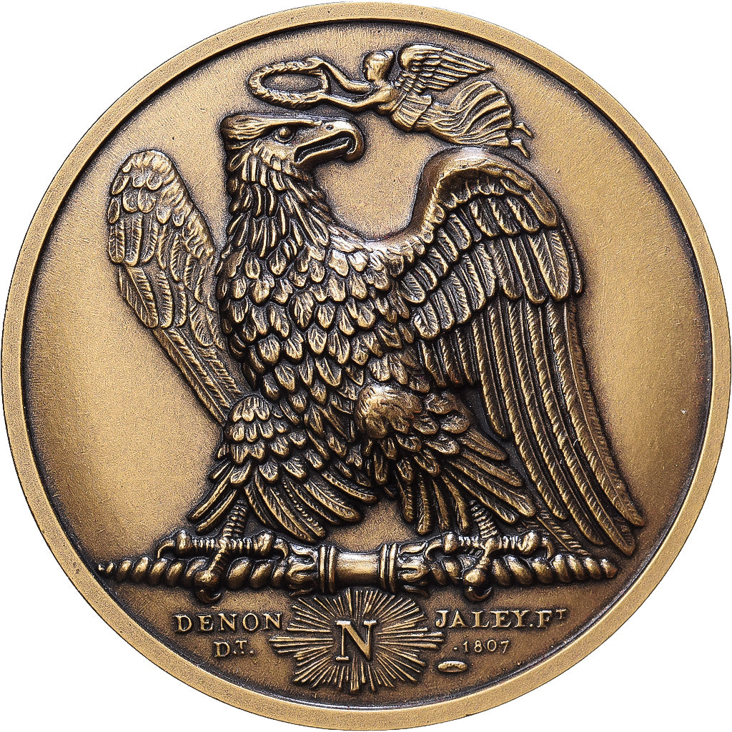 France, Médaille, Napoléon Ier, Bataille d'Austerlitz, Bronze, SPL, Denon