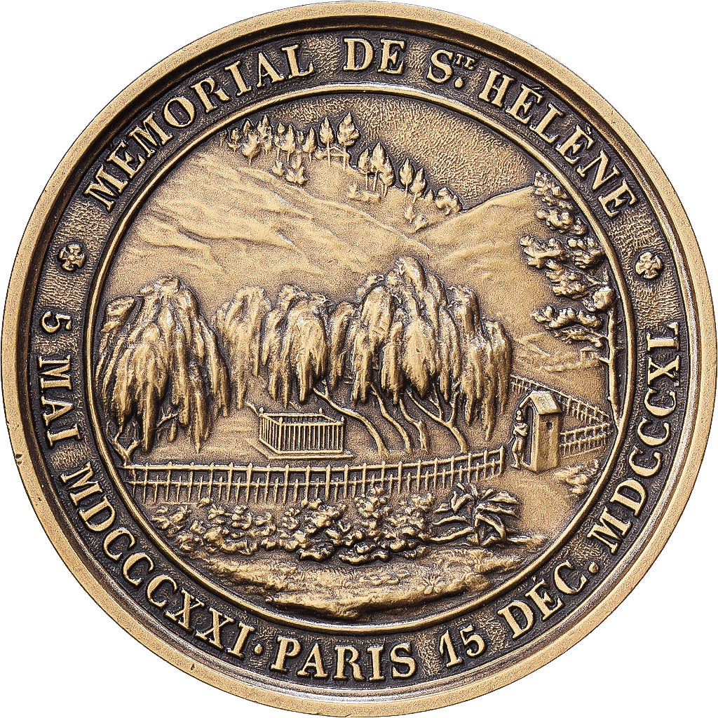 Frankreich, Medaille, Napoléon Ier, Mémorial de St. Hélène, Bronze, Denon