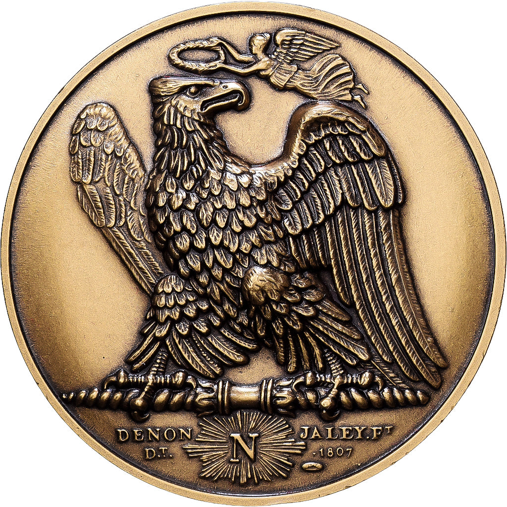 Frankreich, Medaille, Napoléon Ier, Bataille d'Essling (1809), Bronze, Denon