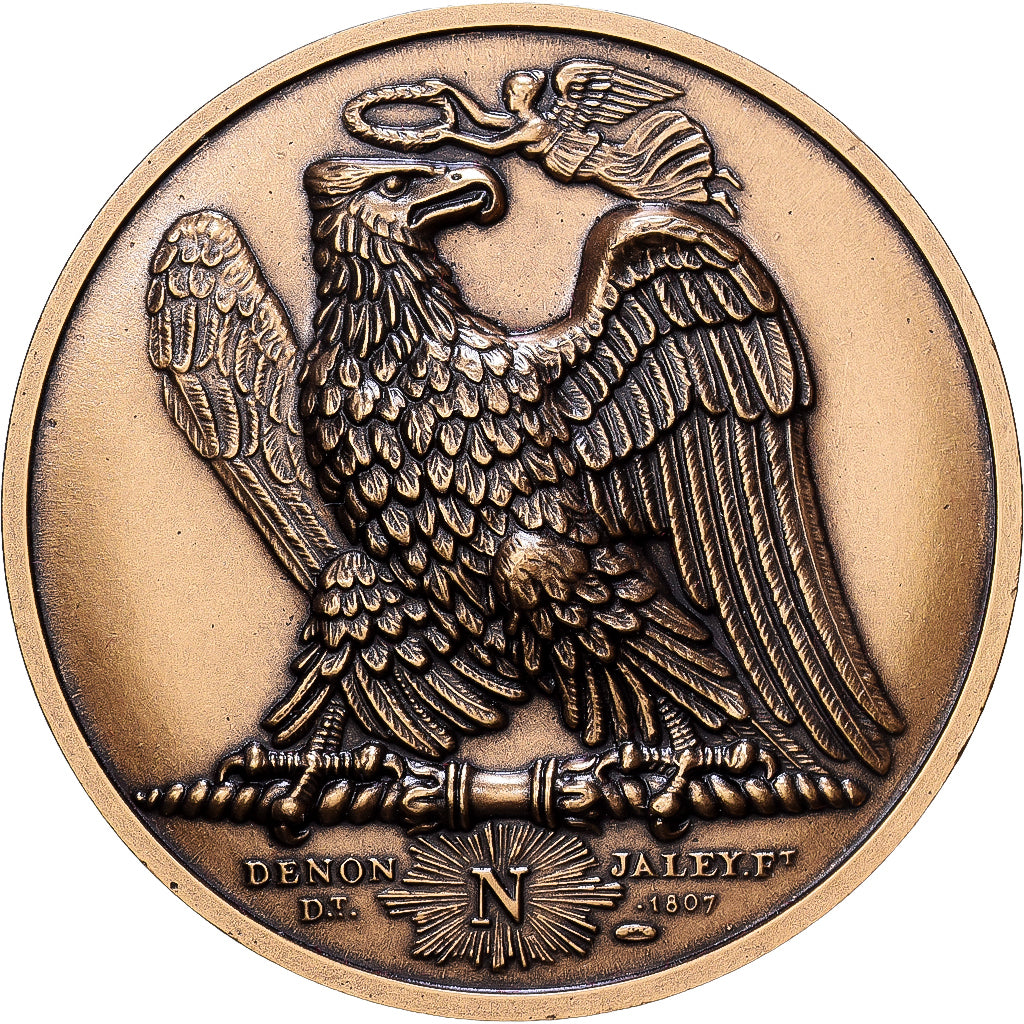 Frankreich, Medaille, Napoleon I, Bataille du Mont-Cenis, Bronze, Denon