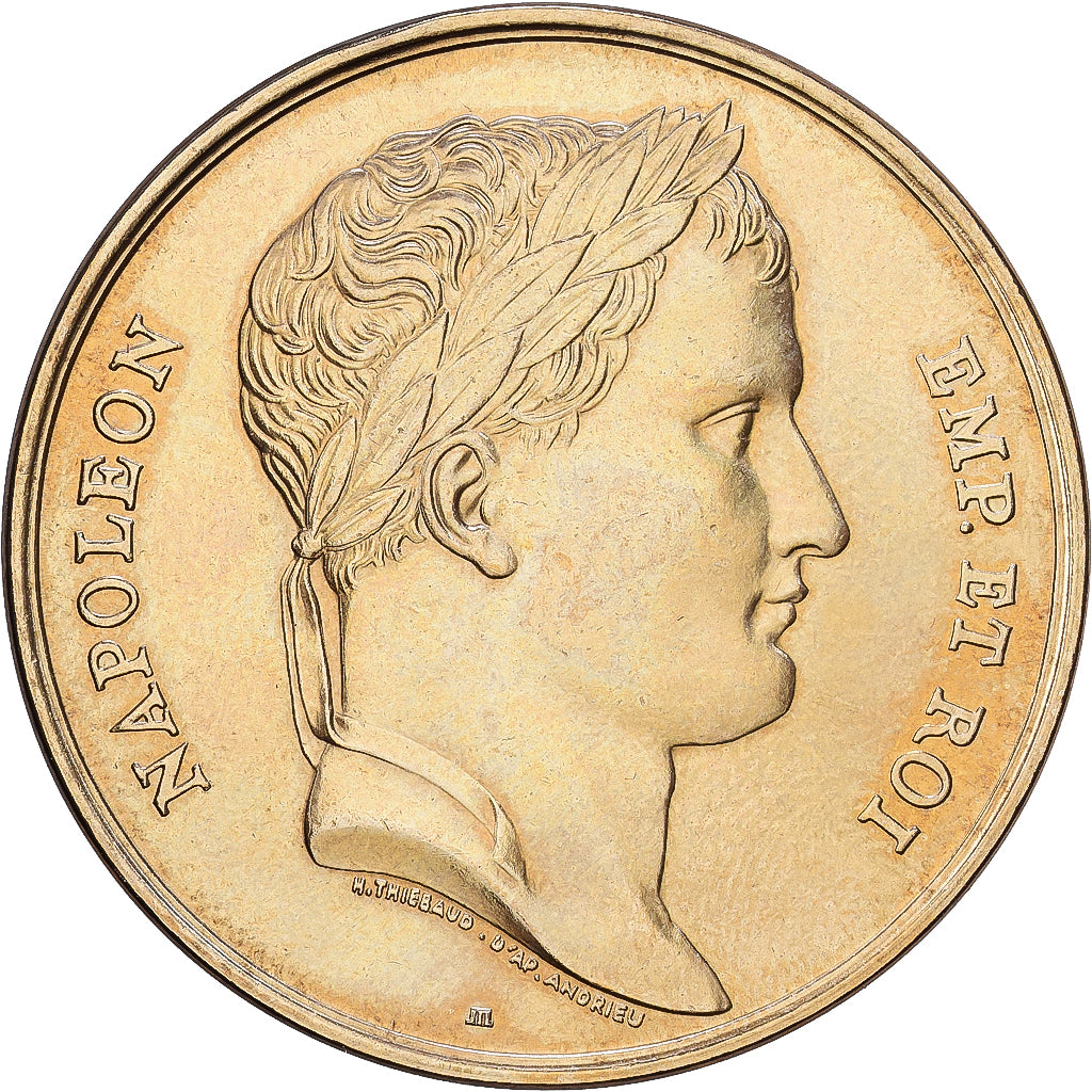 Frankreich, Medaille, Le sacre de Napoléon Ier par Pie VII, Copper-nickel