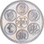 France, Médaille, Coq, Fin du Cours Légal du Franc, 2001, Cupro-nickel, SPL+