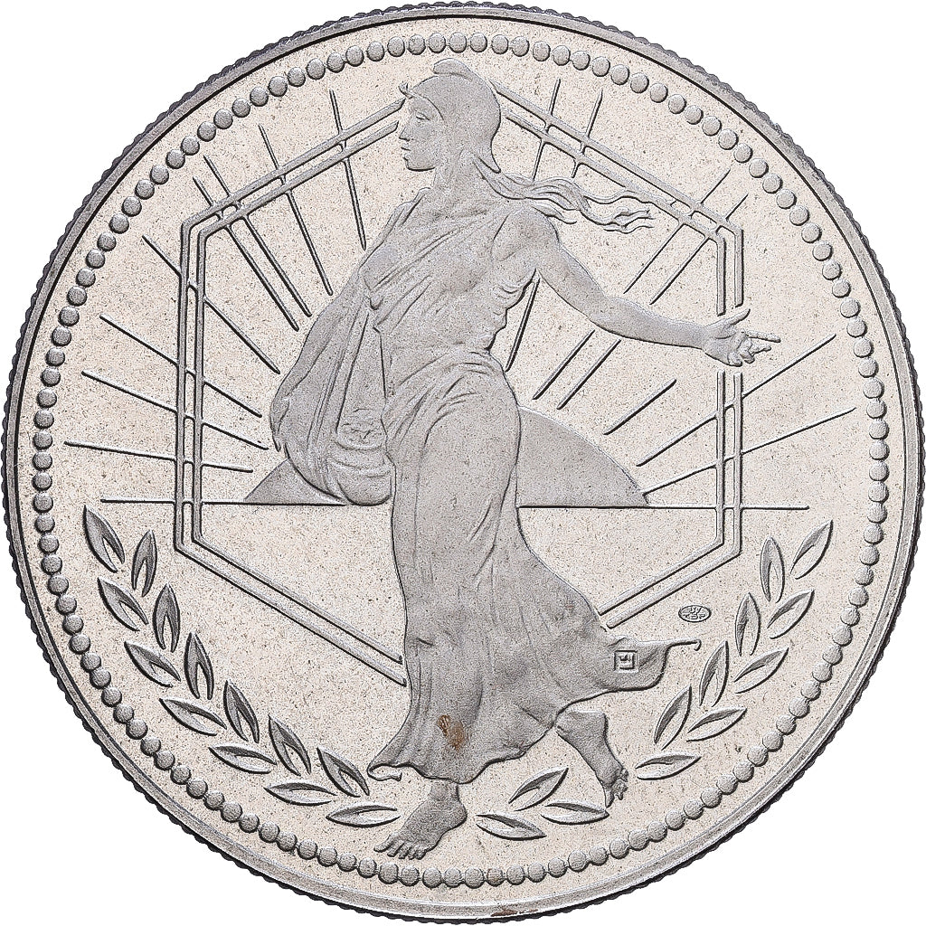 Frankreich, Medaille, L'Europe, La Semeuse, 2001, Kupfer-Nickel, UNZ+