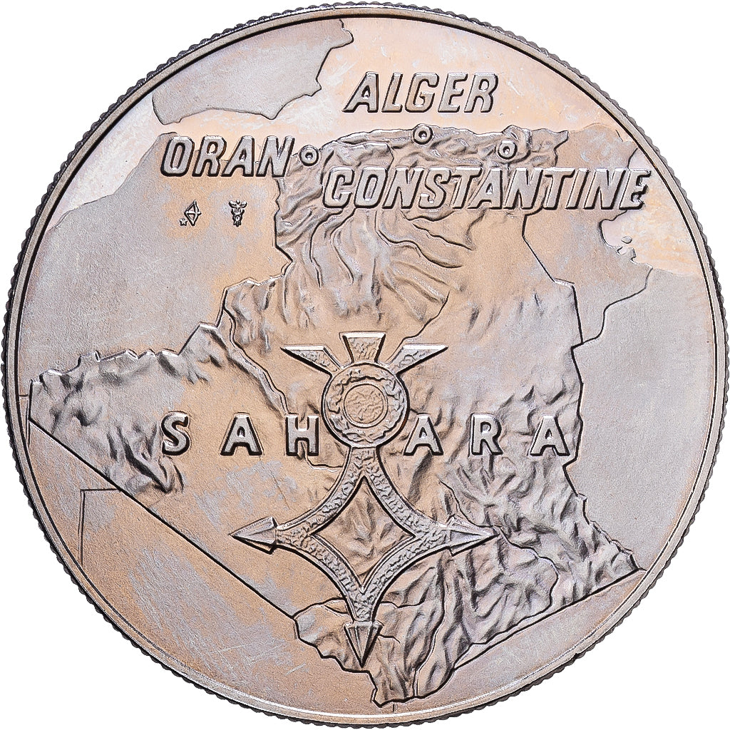 France, Médaille, Guerre d'Algérie, Bataille du Barrage, Cupro-nickel, SPL+