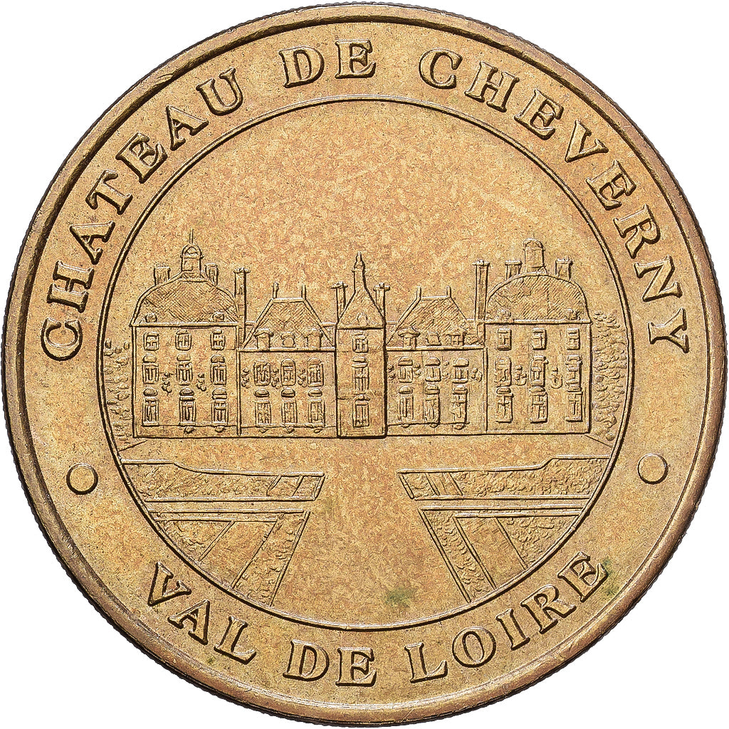 Francja, Token, Château de Cheverny, 1999, Miedzionikiel Aluminium, Monnaie de