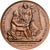 Francia, medalla, Napoléon Ier, Séjour à l'Ille St Hélène, Bronce, Denon