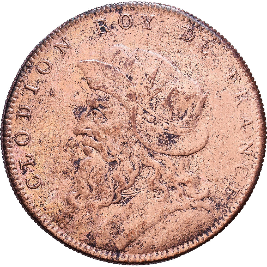 France, Medal, Clodion, XIXth Century, Copper, EF(40-45)