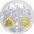 Frankreich, Medaille, Histoire Monétaire, 5 Francs Union et Force, Silber, STGL