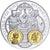 Frankreich, Medaille, 2000 Ans d'Histoire Monétaire, Triens Mérovingien