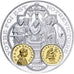 Frankreich, Medaille, 2000 Ans d'Histoire Monétaire, Triens Mérovingien