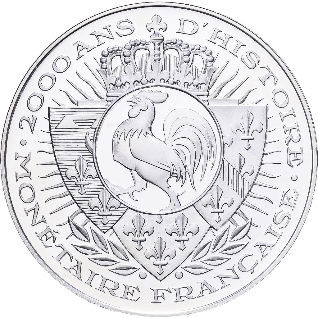 Francia, medalla, Histoire Monétaire, Napoléon Ier, 1 Franc An 14, Plata, FDC
