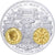 Frankreich, Medaille, 2000 Ans d'Histoire Monétaire, Louis d'Or, Silber, STGL