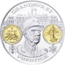 Francja, medal, Histoire Monétaire, Franc Semeuse, De Gaulle, Srebro, MS(65-70)