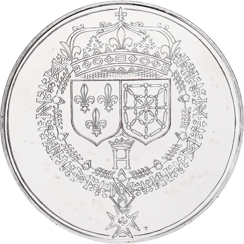 France, Medal, Henri IV, Silver, MS(64)