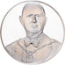 Francia, medalla, Charles De Gaulle, Plata, SC+