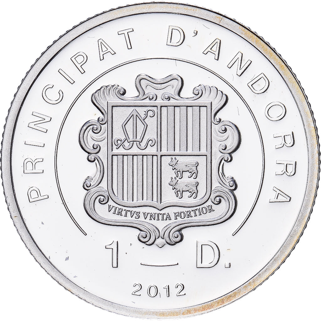 Andorre, Diner, 2012, Jean XXIII, Argent, FDC