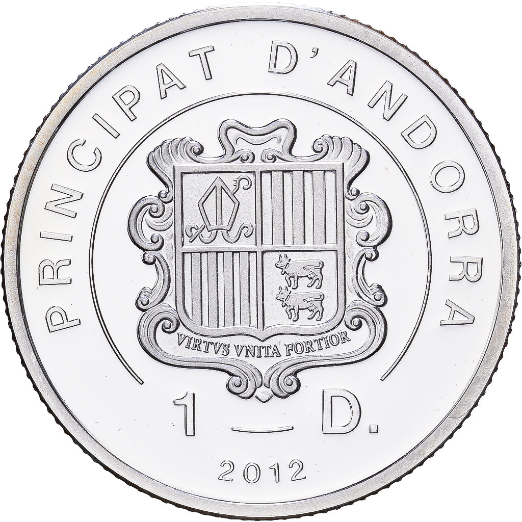 Andorra, Diner, 2012, Paul VI, Silber, STGL