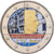 Luxemburg, 2 Euro, Colourized, 2014, Utrecht, Bi-Metallic, UNZ, KM:New