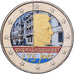Luxemburg, 2 Euro, Colourized, 2014, Utrecht, Bi-Metallic, UNZ, KM:New
