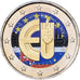 Slovakia, 2 Euro, Colourized, 2014, Bi-Metallic, MS(63), KM:New