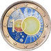 Belgium, 2 Euro, Colourized, 2013, Brussels, Bi-Metallic, MS(63)