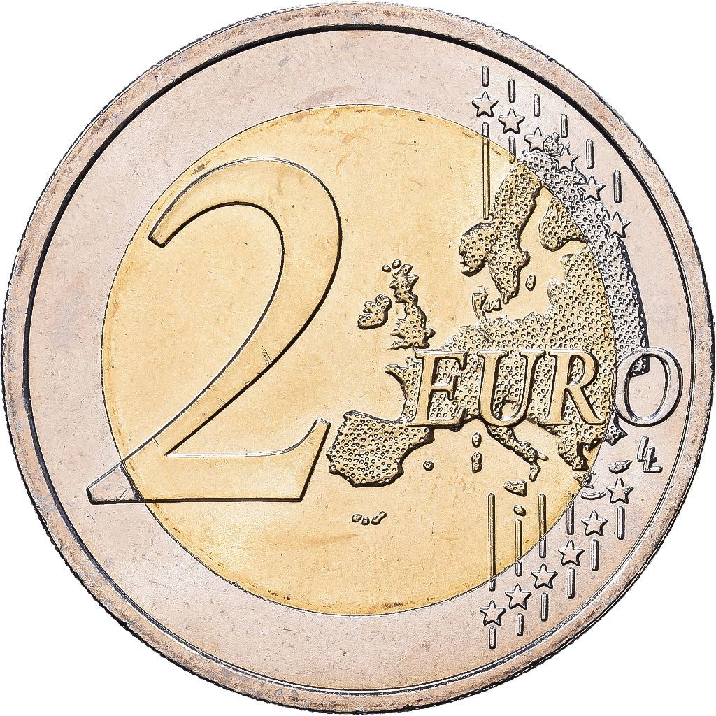 Slowakije, 2 Euro, Colourized, 2013, Stuttgart, Bi-Metallic, UNC-, KM:New