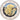 Griekenland, 2 Euro, Colourized, 2013, Athens, Bi-Metallic, UNC-, KM:New