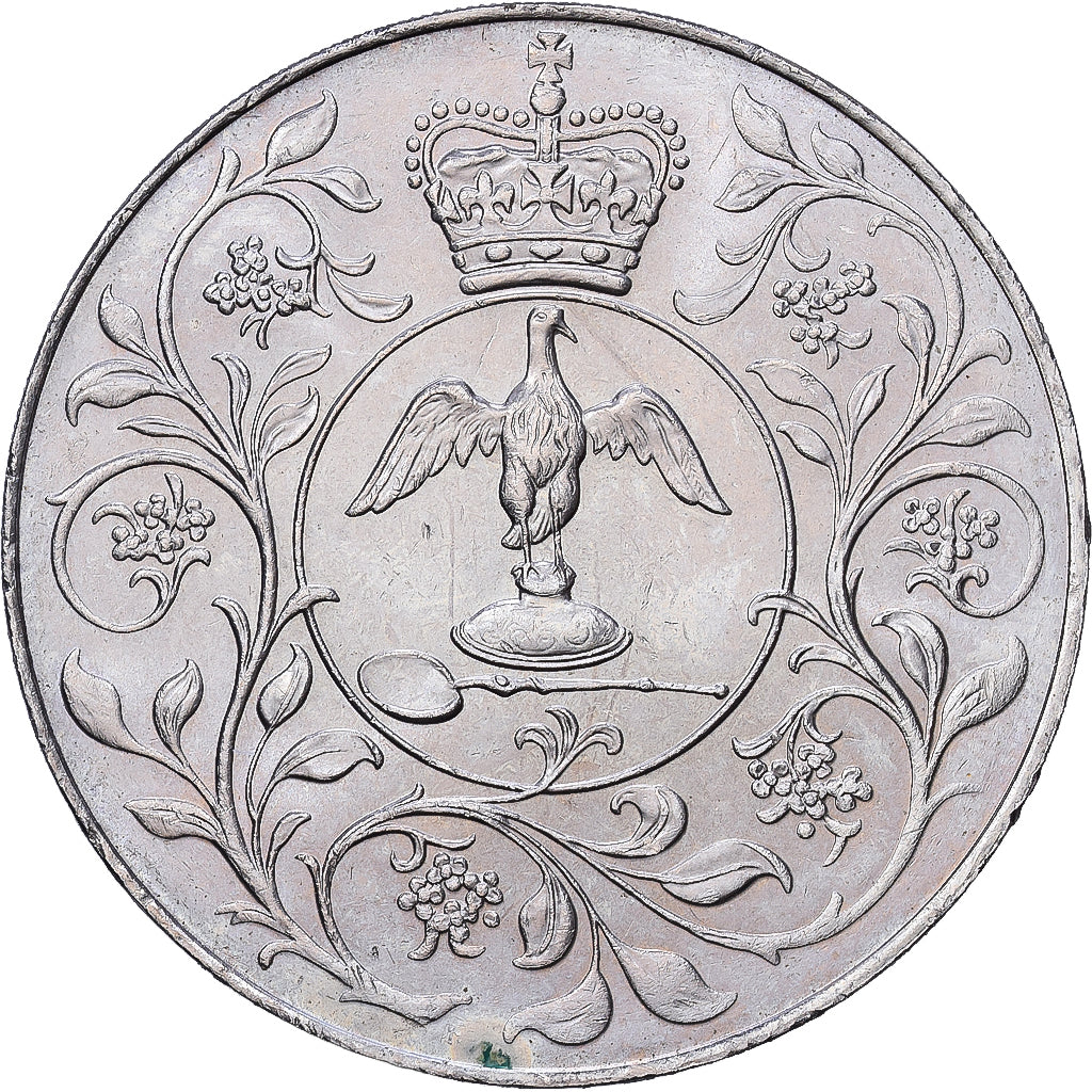 Gran Bretaña, Elizabeth II, 25 New Pence, 1977, Cobre - níquel, EBC, KM:920