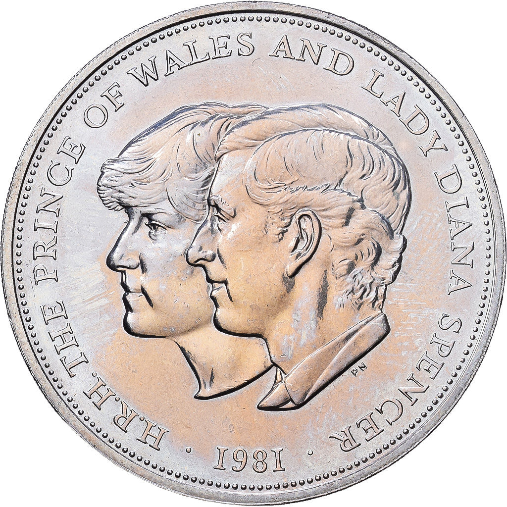 Reino Unido, medalla, The Royal Wedding, Prince of Wales-Lady Diana, 1981
