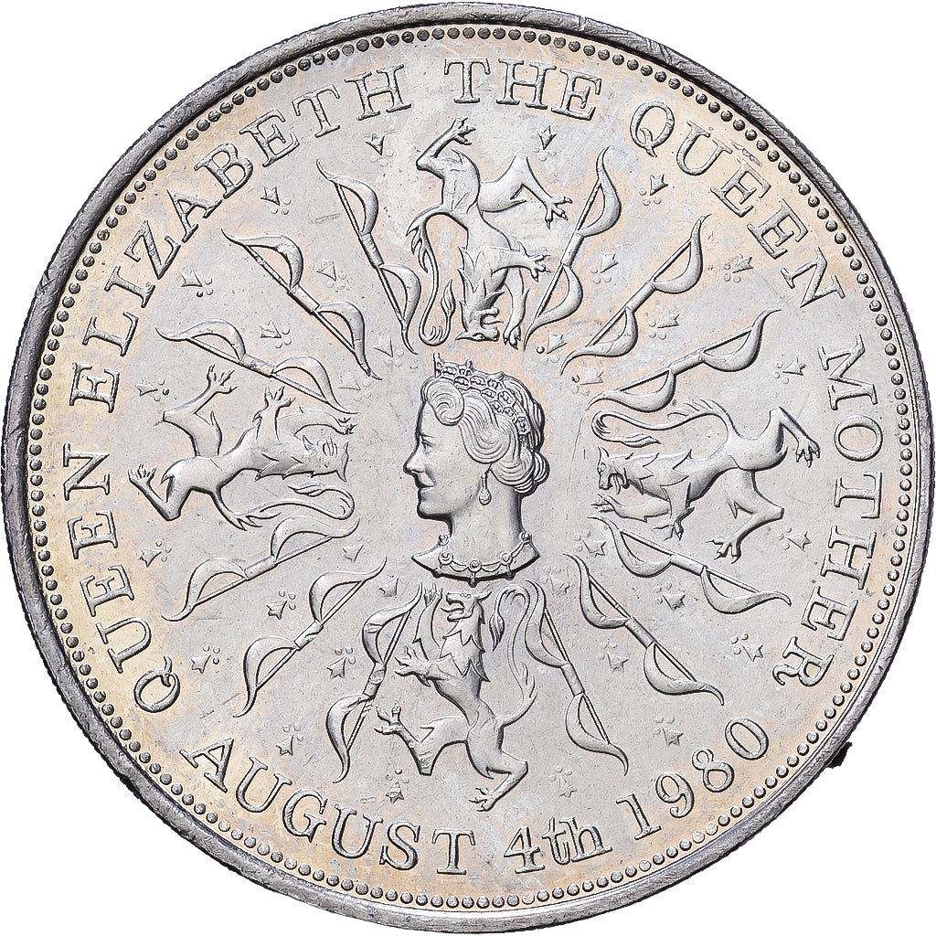 Zjednoczone Królestwo Wielkiej Brytanii, Elizabeth II, 25 New Pence, 1980