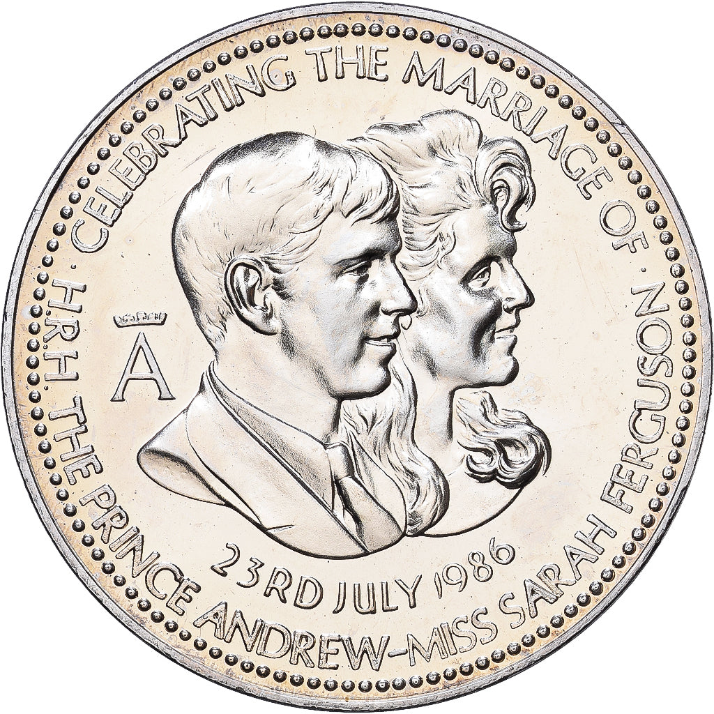 Royaume-Uni, Médaille, Mariage de Sarah Ferguson et d’Andrew d’York, 1986