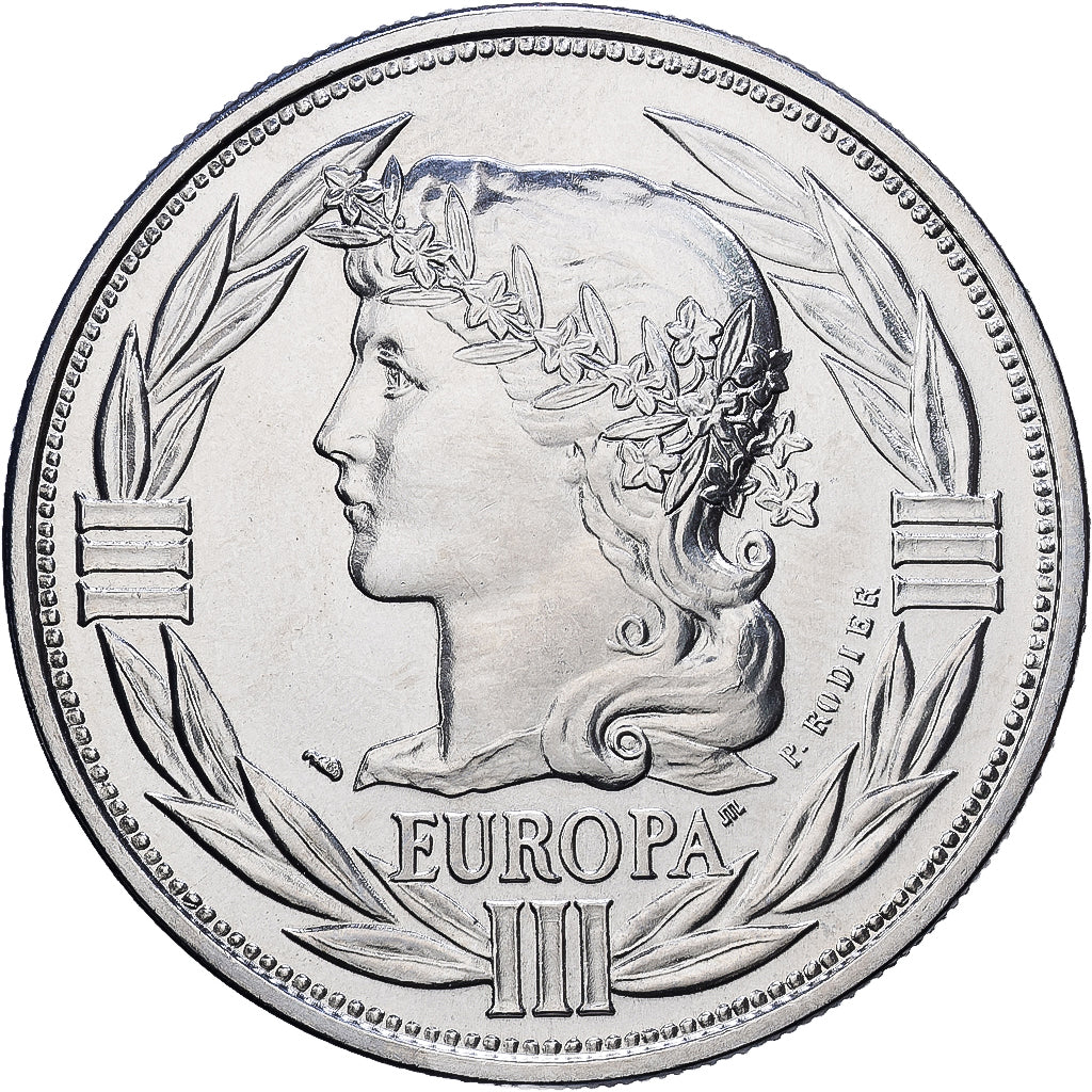 France, Médaille, Ecu Europa, 1989, Cupro-nickel, SPL