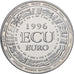 France, Médaille, Ecu Europa, 1996, Cupro-nickel, SPL