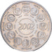 France, Medal, L'Europe, Naissance de l'Euro Fiduciaire, 2002, Copper-nickel