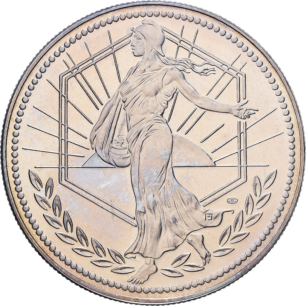 France, Medal, L'Europe, La Semeuse, 2001, Copper-nickel, MS(63)