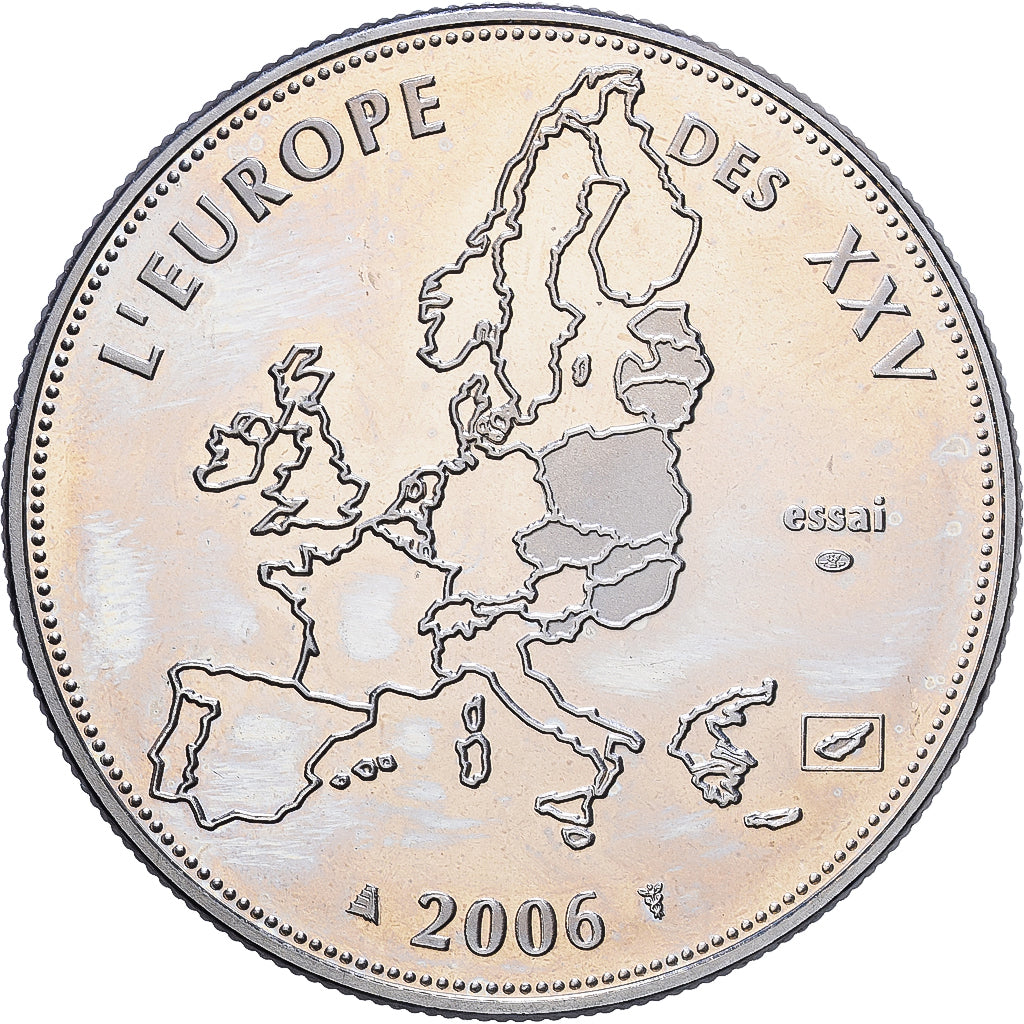 France, Medal, L'Europe des XXV, Dernière Année des 12 Pays de l'Euro, 2006