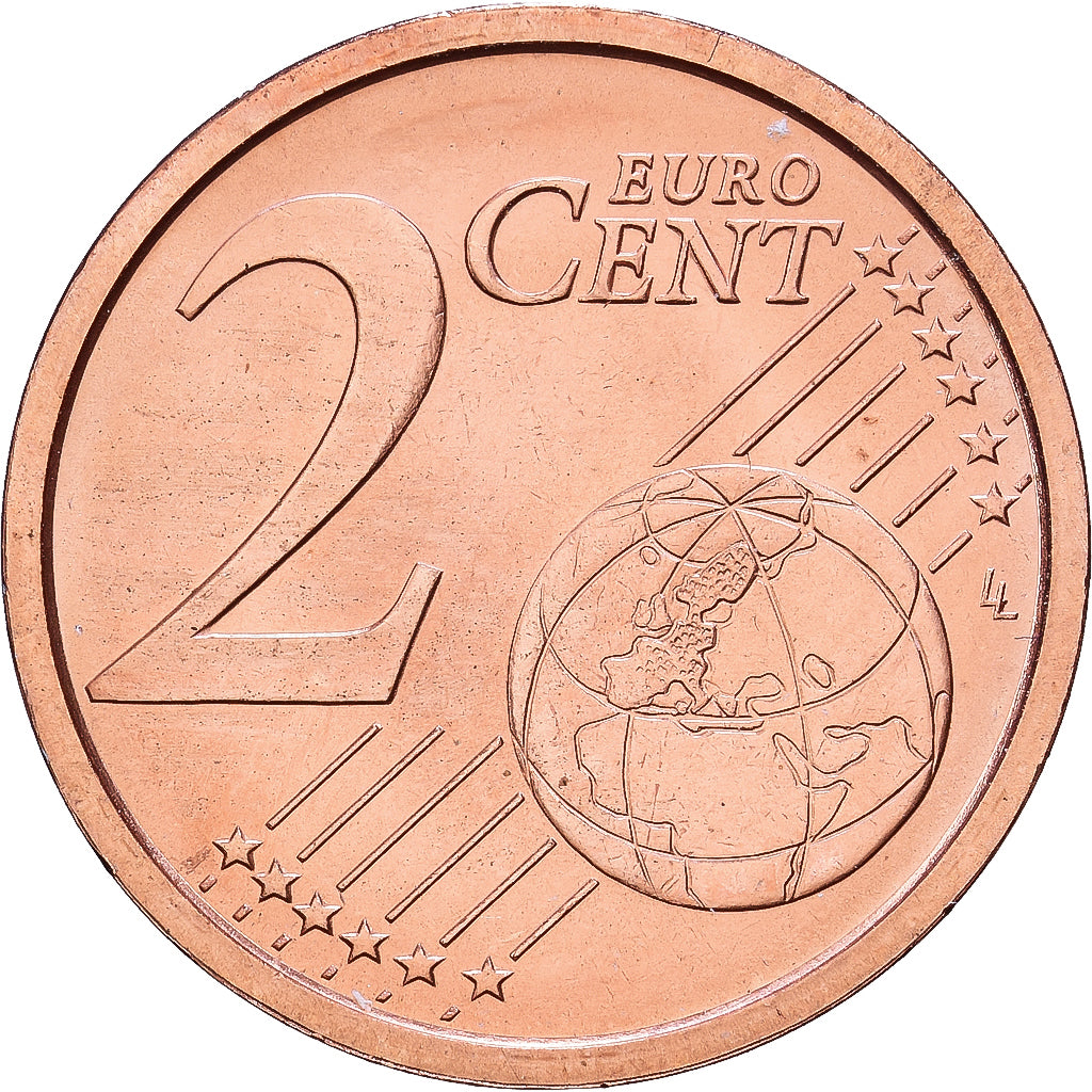 CITTÀ DEL VATICANO, Pope Benedict XVI, 2 Euro Cent, 2009, Rome, Acciaio