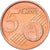 San Marino, 5 Euro Cent, 2004, MS(63), Copper Plated Steel, KM:442