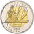 CITTÀ DEL VATICANO, medaglia, 2 E, Essai-Trial Benoit XVI, 2007, Bi-metallico