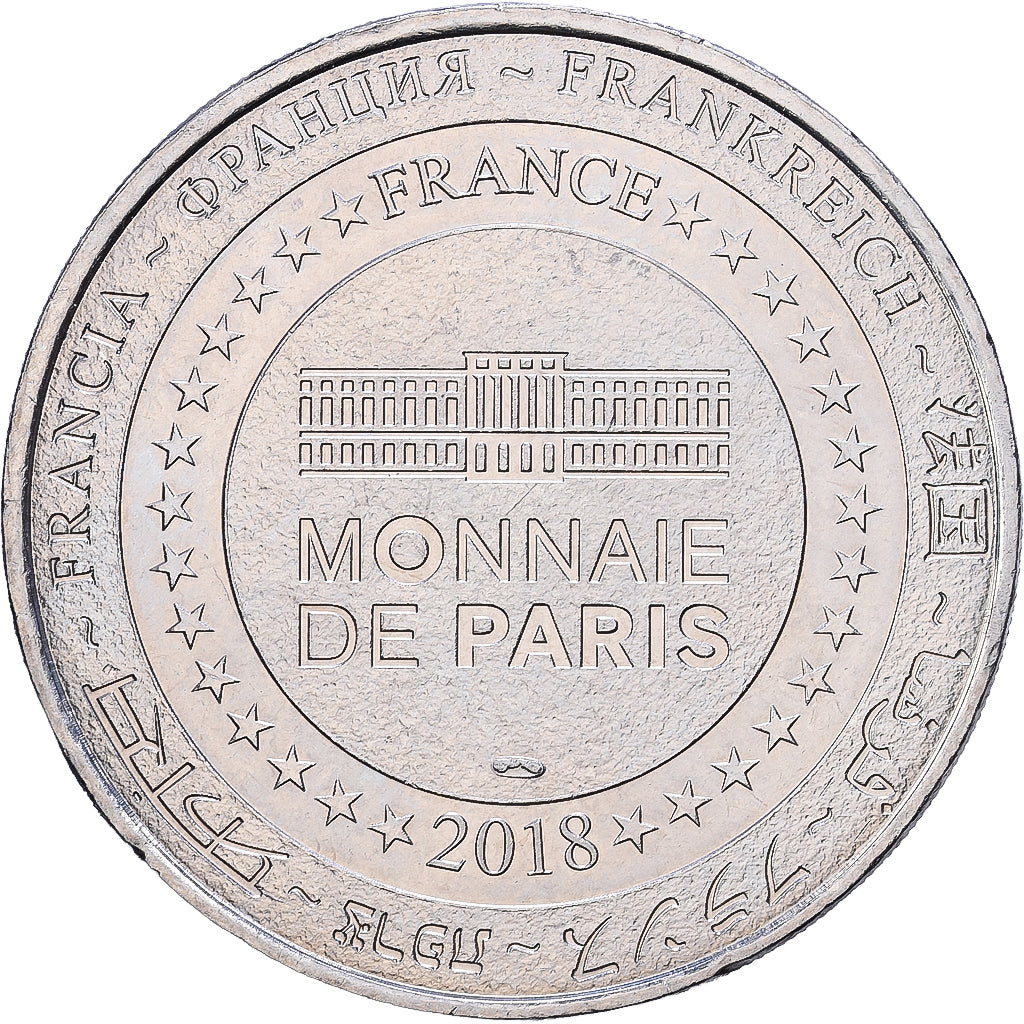 France, Token, Plailly - Parc Astérix n°25 - Astérix, 2018, Copper-nickel