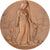 França, medalha, Arras, 1983, Bronze, Desvignes, MS(63)