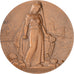 França, medalha, Arras, 1983, Bronze, Desvignes, MS(63)