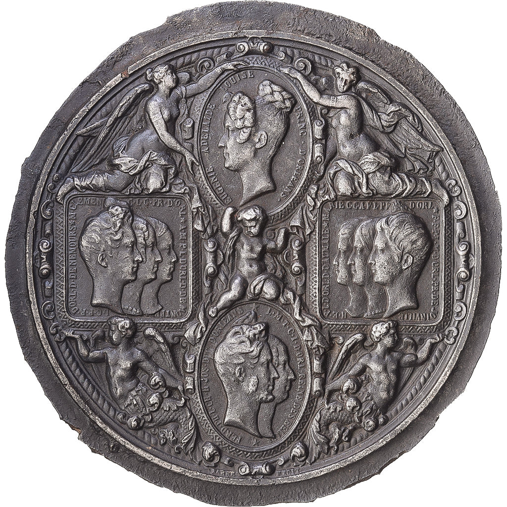 Frankreich, Medaille, Louis Philippe Ier, La Famille Royale visite la Monnaie de