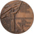 France, Medal, Cinquantenaire de l'Armistice, Clémenceau, 1968, Bronze
