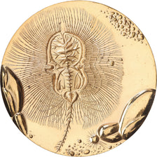 France, Médaille, Alliance, Le Couple, n.d. (1983), Bronze Florentin, SUP
