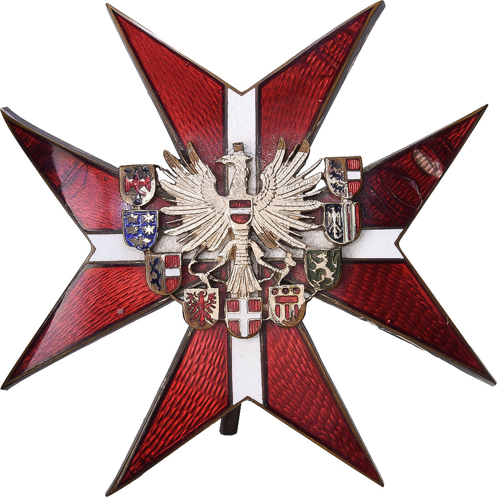 Áustria, Ordre du Mérite, Croix, Plaque d'Officier, Qualidade Muito Boa