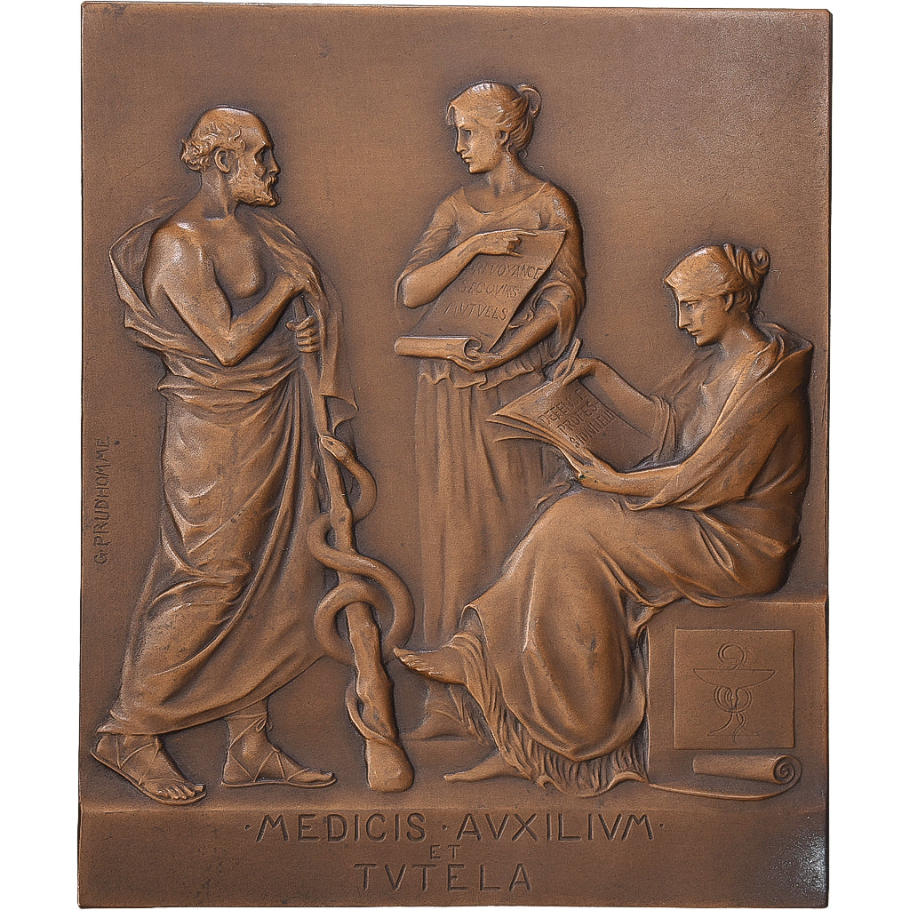 Frankreich, Medaille, Association générale des médecins de France, 1908