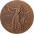 Frankrijk, Medaille, Georges Jamati, 1954, Bronzen, Marcel Renard, ZF+
